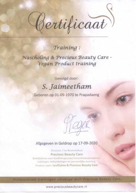 After school Vegan Product training